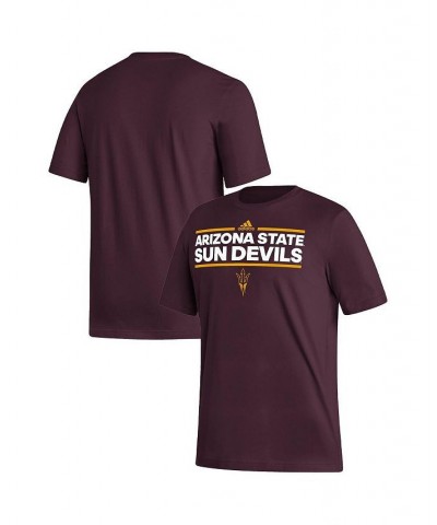 Men's Maroon Arizona State Sun Devils Dassler Fresh T-shirt $18.28 T-Shirts