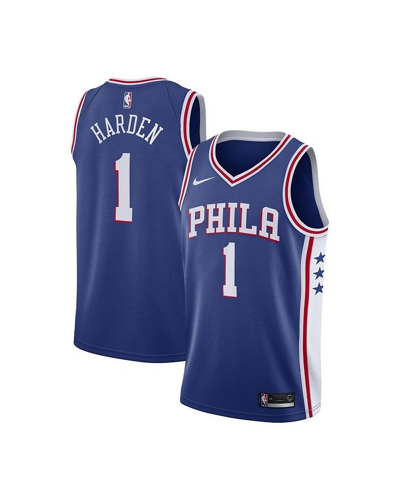 Men's James Harden Royal Philadelphia 76ers 2021/22 Swingman Jersey - Icon Edition $38.64 Jersey