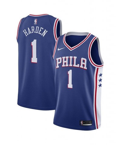 Men's James Harden Royal Philadelphia 76ers 2021/22 Swingman Jersey - Icon Edition $38.64 Jersey