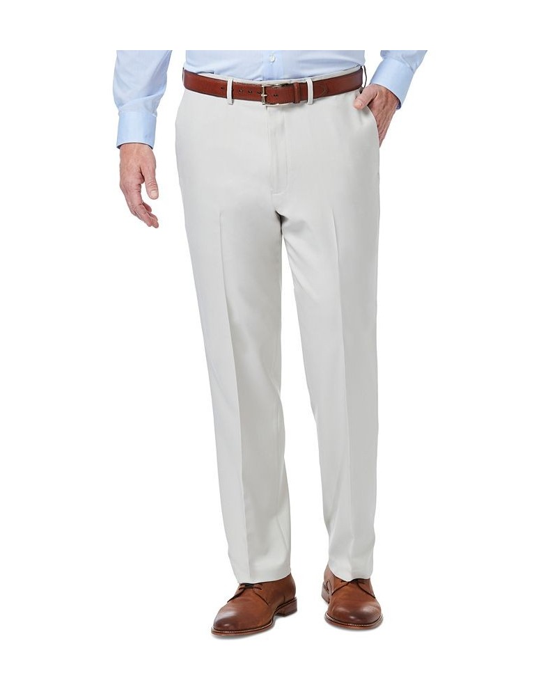 Men's Premium Comfort Stretch Classic-Fit Solid Flat Front Dress Pants PD06 $25.30 Pants