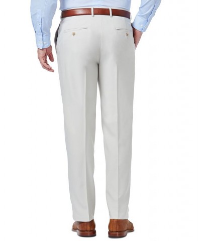 Men's Premium Comfort Stretch Classic-Fit Solid Flat Front Dress Pants PD06 $25.30 Pants