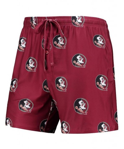 Men's Garnet Florida State Seminoles Flagship Allover Print Jam Shorts $18.40 Shorts