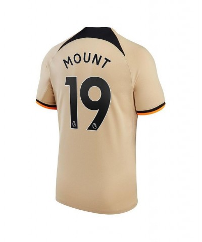 Men's Mason Mount Gold Chelsea 2022/23 Third Replica Player Jersey $53.50 Jersey