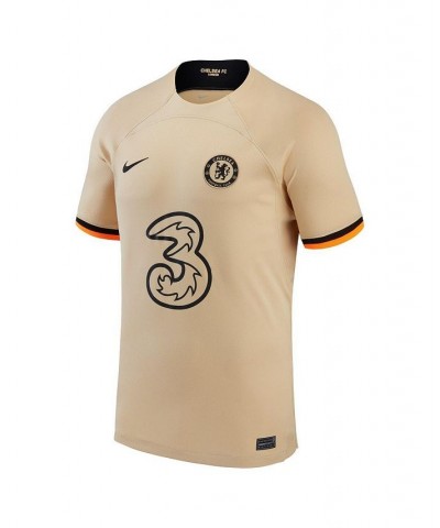 Men's Mason Mount Gold Chelsea 2022/23 Third Replica Player Jersey $53.50 Jersey