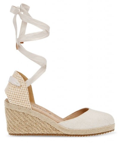 Women's Zia Wedge Sandal White $44.55 Shoes