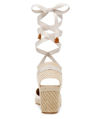 Women's Zia Wedge Sandal White $44.55 Shoes