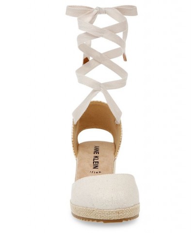 Women's Zia Wedge Sandal White $44.55 Shoes