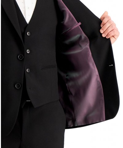 Men's Slim-Fit Black Solid Suit Jacket Black $39.08 Blazers