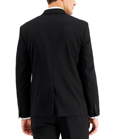 Men's Slim-Fit Black Solid Suit Jacket Black $39.08 Blazers