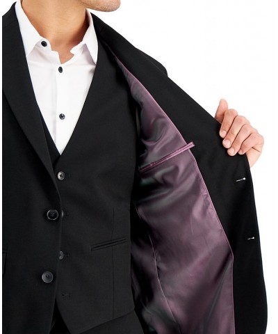 Men's Slim-Fit Black Solid Suit Jacket Black $39.08 Blazers