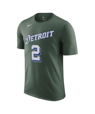 Men's Cade Cunningham Green Detroit Pistons 2022/23 City Edition Name and Number T-shirt $26.54 T-Shirts