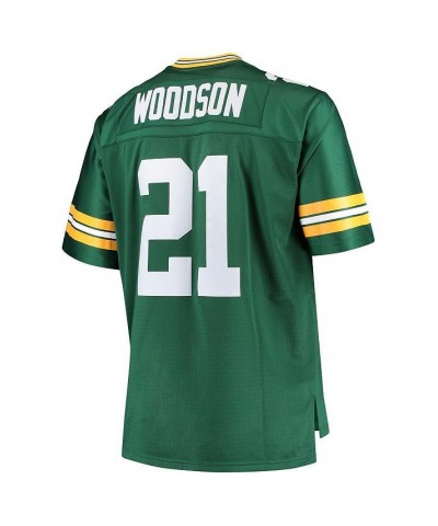 Men's Charles Woodson Green Green Bay Packers Big and Tall 2010 Retired Player Replica Jersey $54.40 Jersey