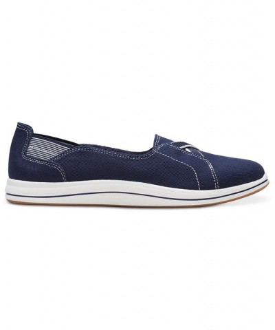 Women's Cloudsteppers Breeze Skip Slip-On Sneakers Flats Blue $37.60 Shoes