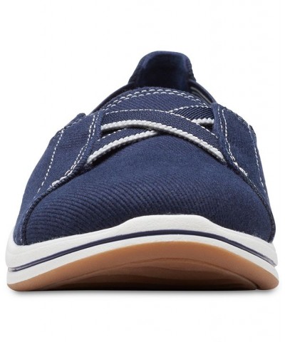 Women's Cloudsteppers Breeze Skip Slip-On Sneakers Flats Blue $37.60 Shoes