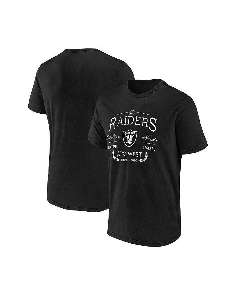 Men's NFL x Darius Rucker Collection by Black Las Vegas Raiders T-shirt $15.36 T-Shirts