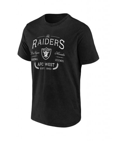 Men's NFL x Darius Rucker Collection by Black Las Vegas Raiders T-shirt $15.36 T-Shirts