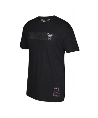 Men's Black Inter Miami CF Jersey Hook Traditional T-shirt $25.64 T-Shirts