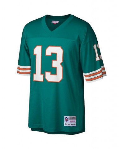 Men's Dan Marino Aqua Miami Dolphins 1984 Retired Player Legacy Replica Jersey $71.40 Jersey