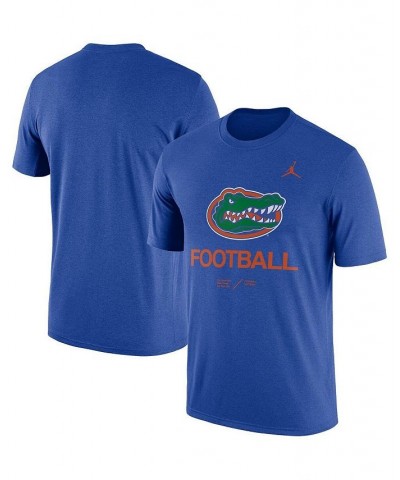 Men's Brand Heathered Royal Florida Gators Team Football Legend T-shirt $19.80 T-Shirts