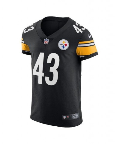 Men's Troy Polamalu Black Pittsburgh Steelers Retired Player Elite Jersey $100.50 Jersey