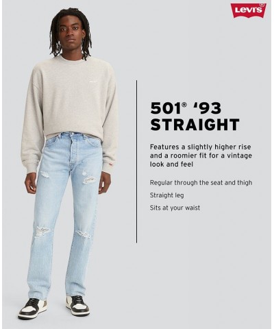 Men's 501 '93 Vintage-Inspired Straight Fit Jeans PD04 $42.39 Jeans