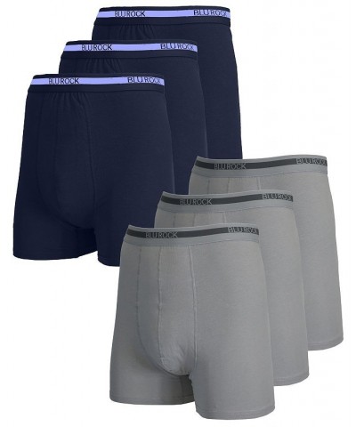 Men's Stretch Cotton Boxer Briefs Underwear, Pack of 6 PD08 $15.20 Underwear