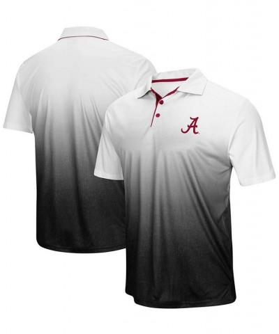 Men's Heather Gray Alabama Crimson Tide Magic Team Logo Polo Shirt $21.99 Polo Shirts