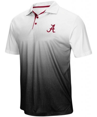 Men's Heather Gray Alabama Crimson Tide Magic Team Logo Polo Shirt $21.99 Polo Shirts