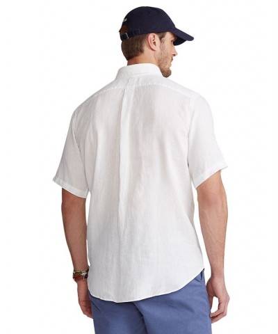 Men's Big & Tall Lightweight Linen Shirt PD01 $40.50 Shirts