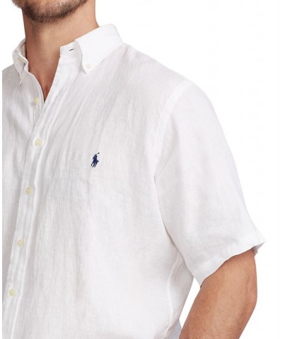 Men's Big & Tall Lightweight Linen Shirt PD01 $40.50 Shirts