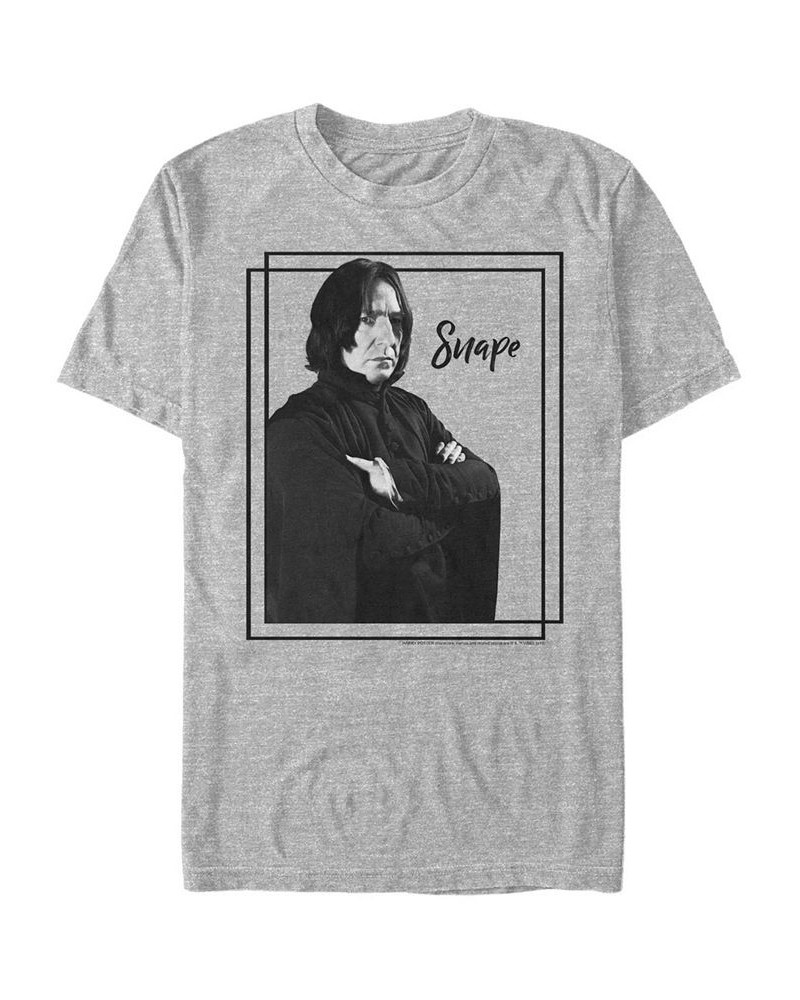 Men's Snape Obviously Short Sleeve Crew T-shirt Gray $19.59 T-Shirts