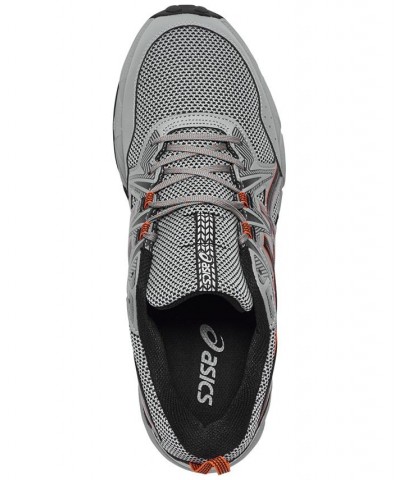 Men's GEL-Venture 8 Trail Running Sneakers Gray $26.95 Shoes