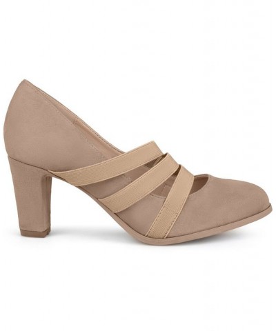 Women's Loren Heels Tan/Beige $49.00 Shoes