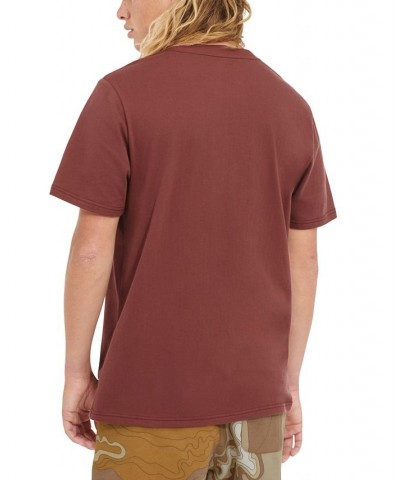 Men's Garrett Logo Pocket Short-Sleeve T-Shirt Brown $27.00 Pajama