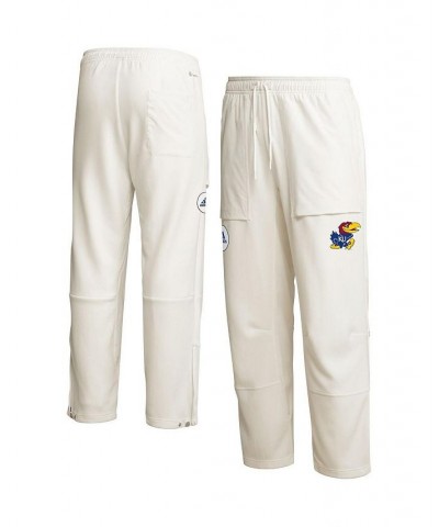 Men's Cream Kansas Jayhawks Zero Dye AEROREADY Pants $40.80 Pants