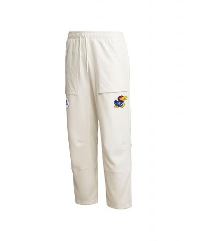 Men's Cream Kansas Jayhawks Zero Dye AEROREADY Pants $40.80 Pants