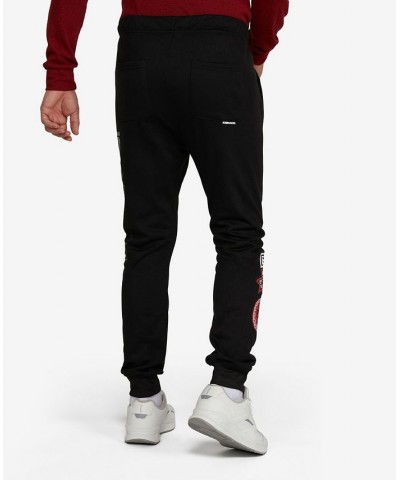 Men's Patched in Joggers Black $31.98 Pants