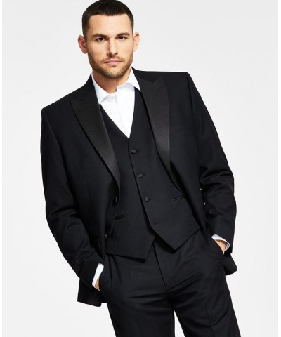 Men's Classic-Fit Stretch Black Tuxedo Jacket Black $55.20 Suits