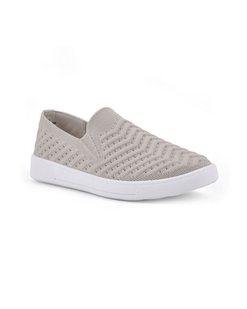 Women's Courage Slip-On Sneakers Tan/Beige $31.74 Shoes