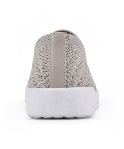 Women's Courage Slip-On Sneakers Tan/Beige $31.74 Shoes