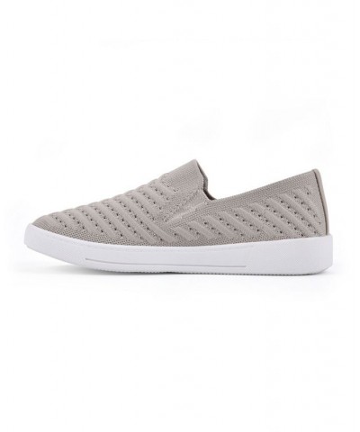 Women's Courage Slip-On Sneakers Tan/Beige $31.74 Shoes