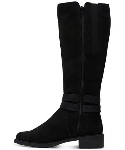 Maye Shine Riding Boots Black $40.97 Shoes