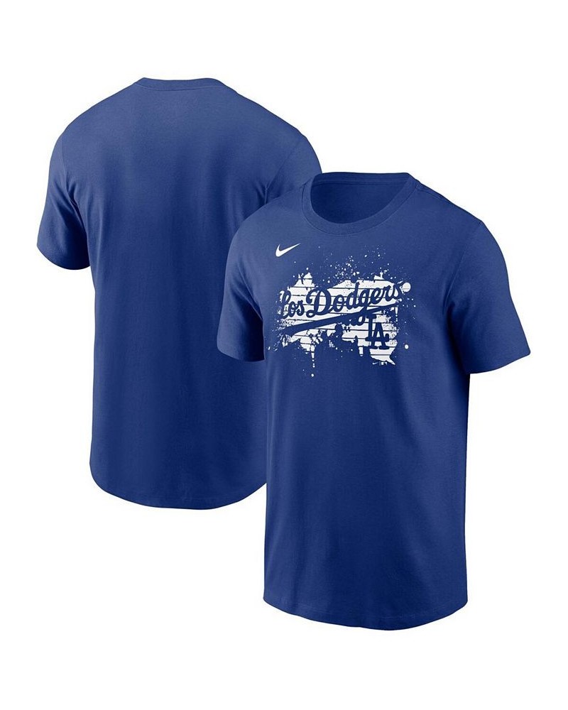 Men's Royal Los Angeles Dodgers 2021 City Connect Graphic T-Shirt $16.56 T-Shirts