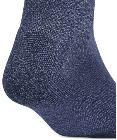 Men's Athletic Cushioned Crew Socks - 6 pk. Blue $9.90 Socks