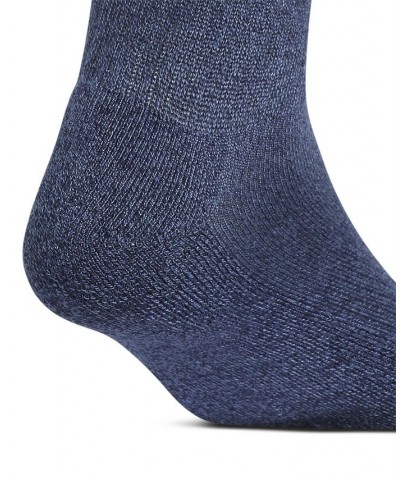 Men's Athletic Cushioned Crew Socks - 6 pk. Blue $9.90 Socks