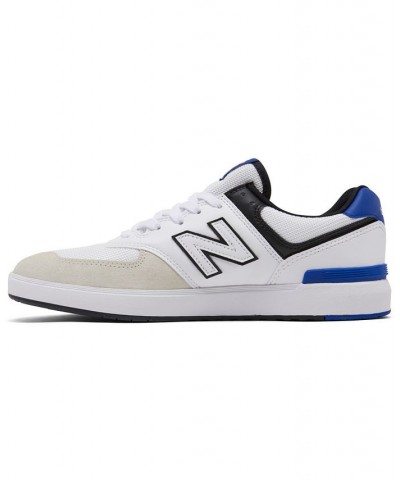 Men's CT574 Casual Sneakers White $40.85 Shoes