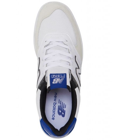 Men's CT574 Casual Sneakers White $40.85 Shoes