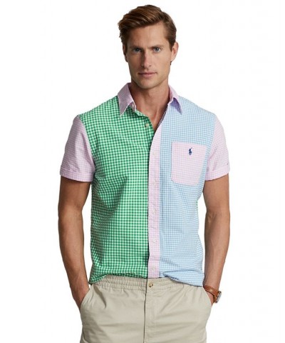 Men's Classic-Fit Gingham Fun Shirt Multi $40.50 Shirts