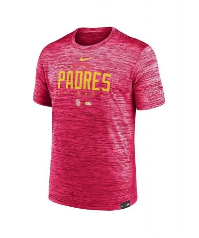 Men's Pink San Diego Padres City Connect Velocity Practice Performance T-shirt $27.99 T-Shirts