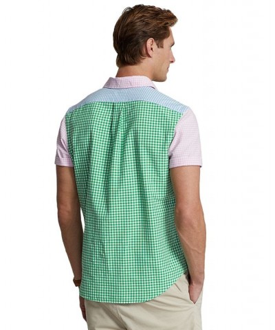 Men's Classic-Fit Gingham Fun Shirt Multi $40.50 Shirts